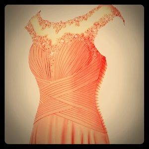 Azazie Watermelon Pink "Mother of Bride" Dress